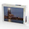 CALVENDO Puzzle Full Moon Over Cologne Cathedral | 1000 Pieces