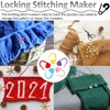 22PCS 14inch Knitting Needles, yeestone 2mm(B)-8mm(L) Stainless Steel Sweater Needles