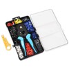 WGGE Ferrule Crimping Tool Kit, AWG 23-7 Self-adjustable Ratchet Wire