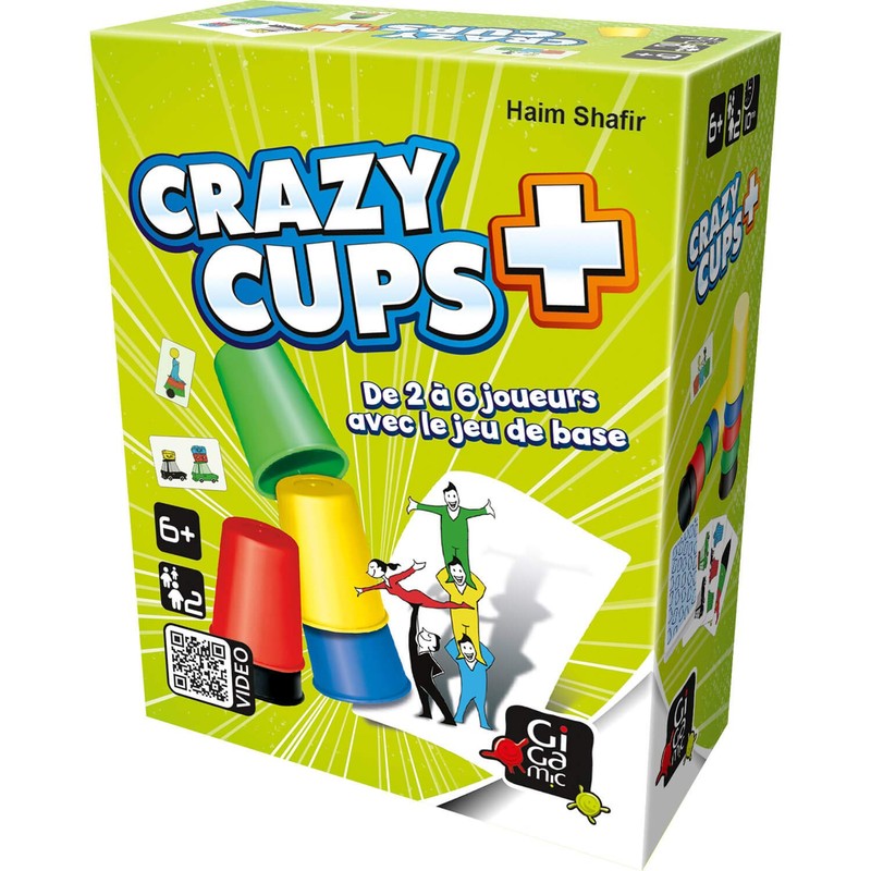 Gigamic – amhcp – Reflex Game – Crazy Cups Plus