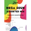 Just Treats Mega Sour Assorted Mix 500g Share Bag