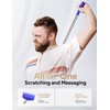 TUKUOS Telescoping Back Scratcher with 5 Detachable Scratching Heads, Valentines