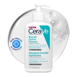CeraVe Gel Limpiador Control Imperfecciones Para Piel Acnéica 236 ml  Con niacinamida y 3 ceramidas esenciales. Ideal para piel grasa con tendencia...