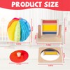 Montessori Baby Toys Play Kit Montessori Mirror Peekaboo Knob Puzzle,