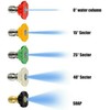 DERASL Multi-Degree Pressure Washer Nozzle - 1/4" Quick Connect, High-Pressure