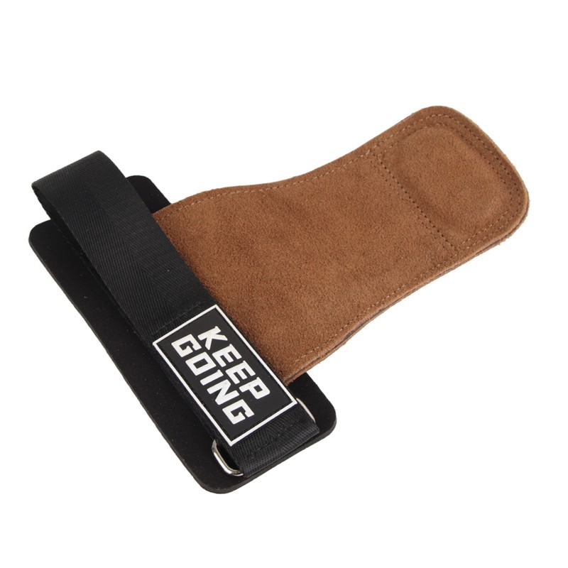 2 Pcs Pull Up Hand Grips 3 Layer Thickened Leather