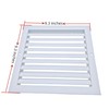 DECOAIRCON 8" X 8" Aluminum - Return Grille Easy Air