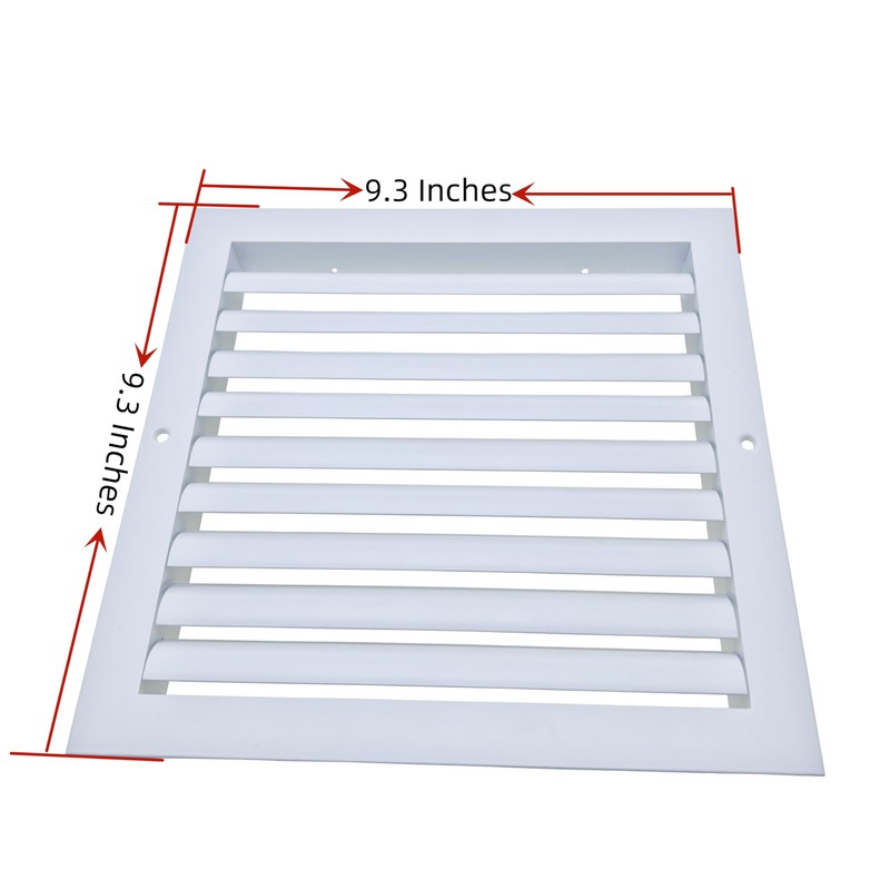 DECOAIRCON 8" X 8" Aluminum - Return Grille Easy Air