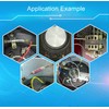 Fielect 5pcs 250V 10A Temperature Thermal Cutoffs Fuse for Transformer