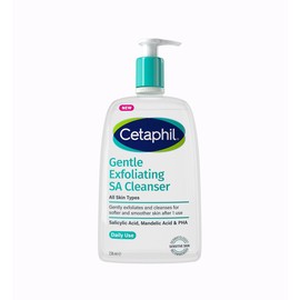 Cetaphil Gentle Exfoliating Salicylic Acid Cleanser, SA Face Wash & Body Wash for Dry, Rough & Bumpy Skin 236ml