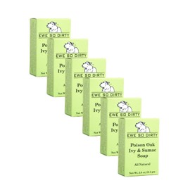 Specialty Personal Products Poison Oak/Ivy Relief Bar Soap All Natural Pack of 6