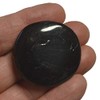 Tourmaline Black Tumbled Stone Flat Large | Schorl Disc Stone/Pocket