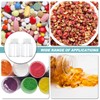 ReaJoys Plastic Juice Bottles with Lids 100ml, 12 Pcs Empty