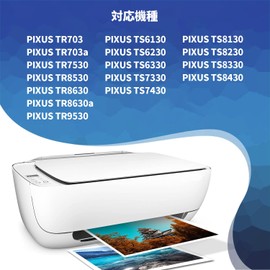 Canon Compatible Ink BCI-380XL Canon Ink 380 PGBK Black for PIXUS TS6130 TS6230 TS6330 TS7430 TS7330 TR7530 TR7530 TR8530 TR8630 TR9530 TR703 TS81 30 TS8 230 TS8330 TS8430 [Large Capacity/Remaining