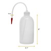 EISCO Wash Bottle, 500ml - Polyethylene - Translucent, Unbreakable -