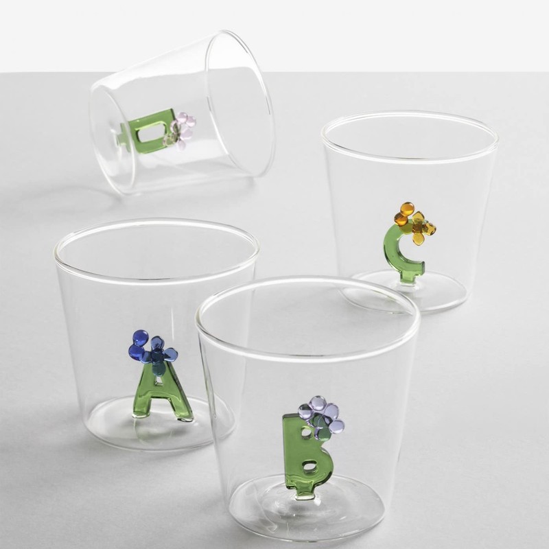 Ichendorf Greenwood Alphabet Collection Tumbler with Letter R