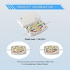 2 Pcs 3 Terminal Electrical Junction Box 13A 250V Flex