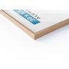 accent by nielsen Photo Frame 5x7 Aluminium Oak Photo Frame