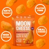 Moon Cheese Cheddar Believe It, 2 Ounce, 3-Pack, Crunchy, Protein-Rich