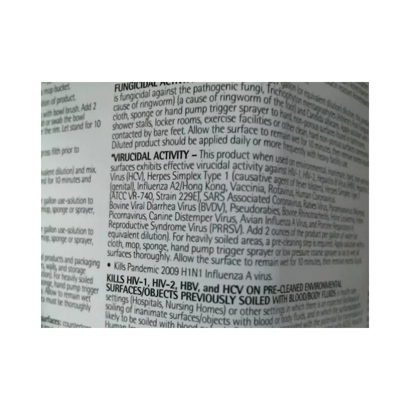 Enviro Solutions Hospital grade Disinfectant 1/2 Gal Makes 32 Gallons