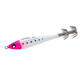 Duel A1712-RBLP Lead Squid Jig EZ-Bait Metal, No. 15, 2.0 oz (56 g), Real Blue Luminous Pink Head, Squid Metal