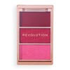 Revolution, Blush Icon Palette, Cream & Pressed Powder Blusher, Highly