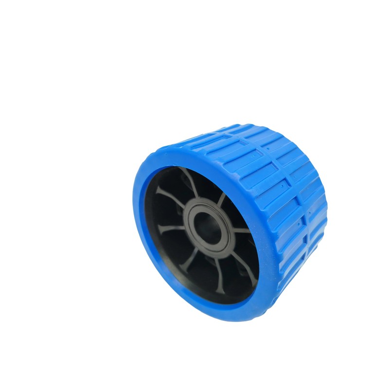 HGW Boat Reel PE Side Roller Blue for Boat Trailer