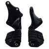 WOWTK Rear Passenger Footpegs Foot Rests Pedal Mount Fits for