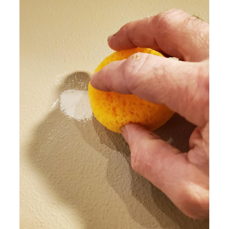 Generic 2-Piece Rectangular Drywall Texturing Patch (Orange Peel & Knockdown)