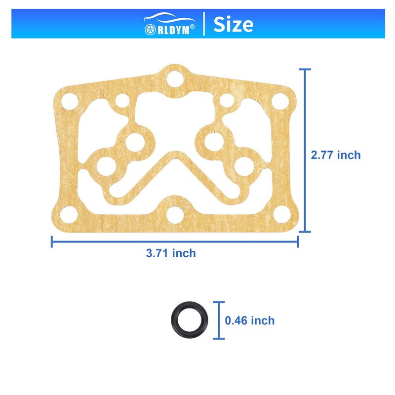 Rldym Automatic Transmission Dual Linear Solenoid Gasket/O-Rings 28262-RPC-000 91301-PC9-003 for
