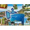 Nathan 4005556873418 1000-Piece Guadeloupe Postcard Puzzle Adults