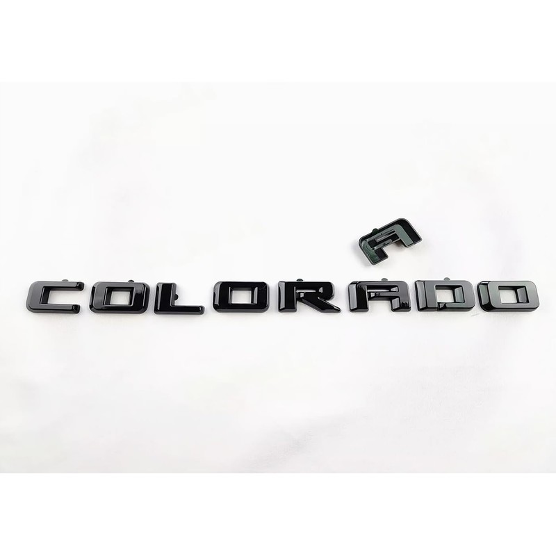 Overlay Emblem 3D Letter Side Door Rear Tailgate Badge Nameplate