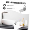 SHOWERORO Stainless Steel Soap Dispenser Holder Wall Mount Bathroom Organiser