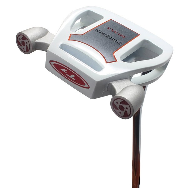 T7 Twin Engine White Mallet Golf Putter Right Handed with