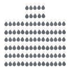 100PCS RFID Key Fob Sensitive Induction Waterproof 125KHz RFID Proximity
