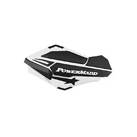 POWERMADD 2009-2016 YFZ450R SE SENTINAL HANDGUARDS WHITE/BLACK 34408 Yamaha