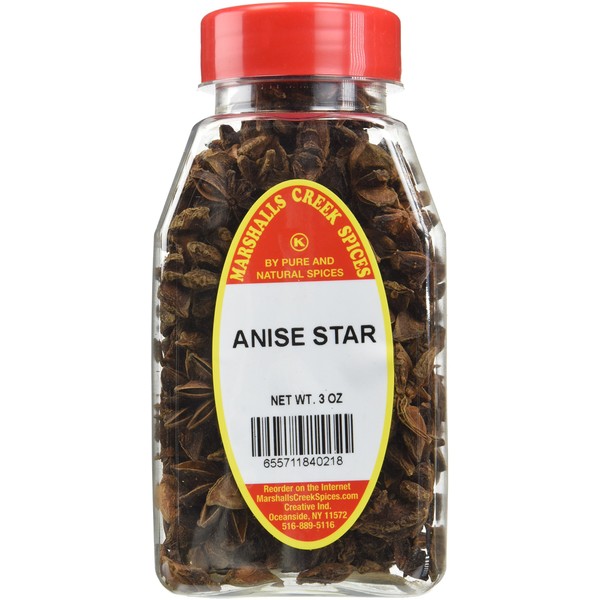 Marshall’s Creek Spices New Size Seasoning, Anise Star, 3 Ounce