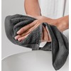 White Classic Luxury Washcloths for Bathroom-Hotel-Spa-Kitchen-Set - Circlet Egyptian Cotton