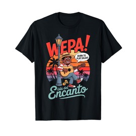 WEPA! Puerto Rican Boricua Salsa Rhumba Cuatro Congas Tee T-Shirt