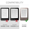 kwmobile Flip Case Compatible with Tolino Shine (2013) Case -