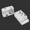 Blind Brackets 2 Inch, Low Profile Box Mounting Bracket for