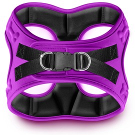 Comfort Fit No Pull Dog Harness – Adjustable Step-in Vest for Small, Medium & Large Dogs, Soft Padded with Leash Clips, Reflective Straps & Handle