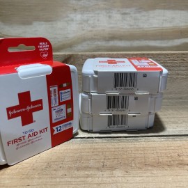 Johnson And Johnson To Go First Aid Kit Lot Of 4 Kits