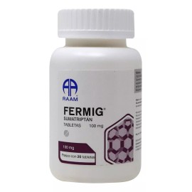 Fermig Sumatriptán Caja C/20 Tabletas De 100 Mg Raam