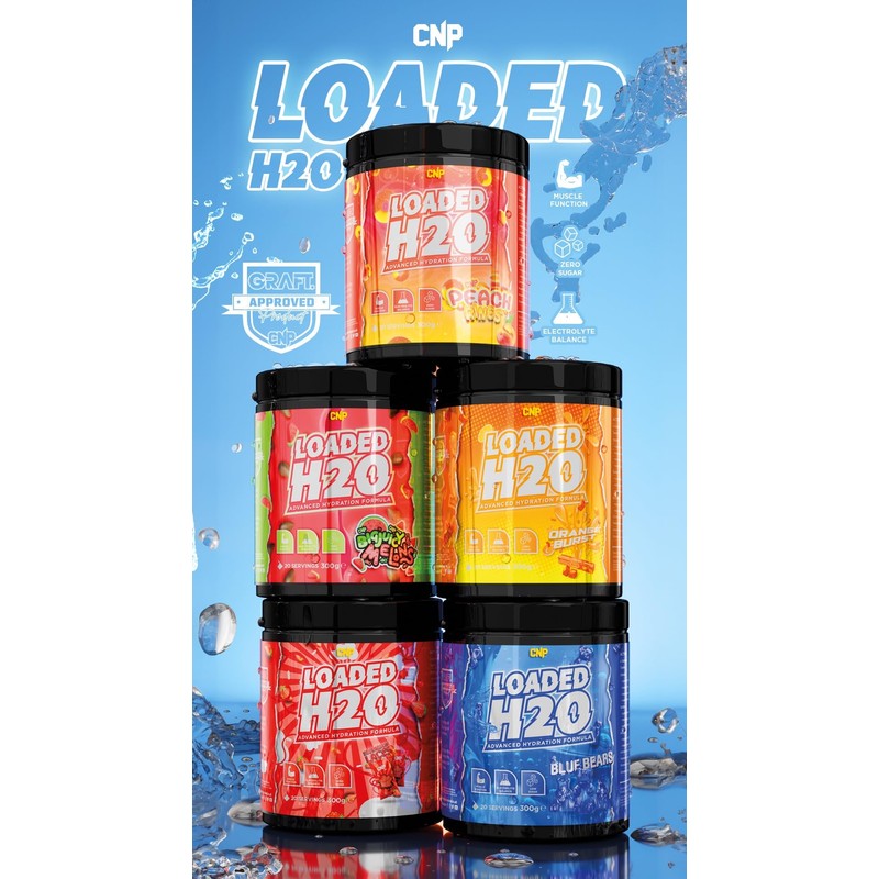 CNP Professional Loaded H20 Advanced Hydration Formula with Potassium, Sodium