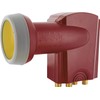 Schwaiger extremely heat resistant SUN Protect Quad LNB Brick Red