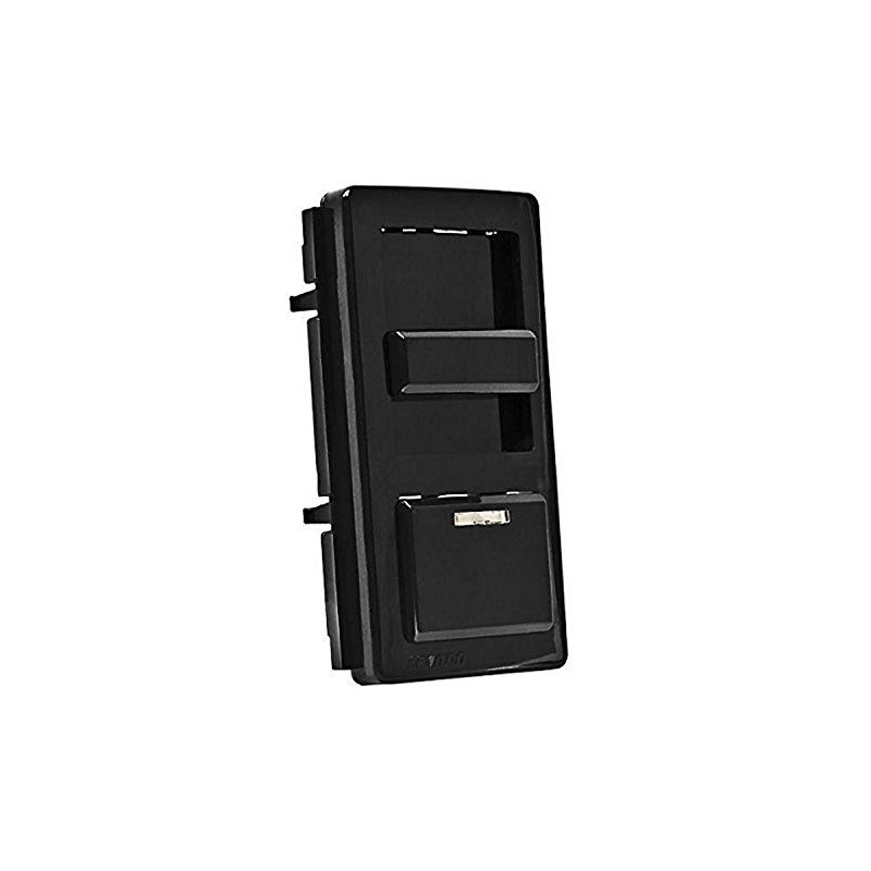 Leviton IllumaTech Dimmer Switch Faceplate with Locator Light, IPKIT-E, Slide,