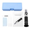 AUTOUTLET Salinity Concentration Meter, Salt Refractometer, Salt Concentration, Automatic Temperature