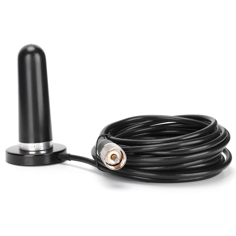 Mini Car Antenna Dual Frequency Antenna Accessories with 5m Feeder