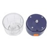 Garlic Chopper Electric Portable Blue 3 Blade Design 250mg Capacity